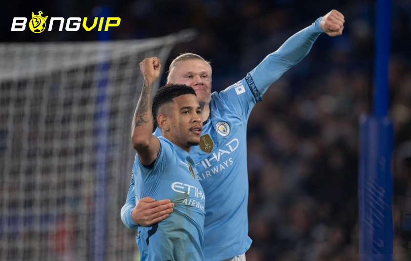 Man City tìm cảm giác chiến thắng sau khi đánh bại Leicester City. Ảnh: Getty